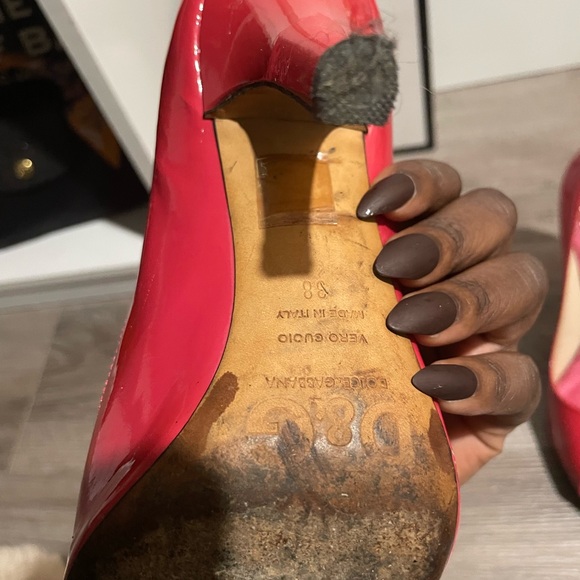 Authentic Dolce & Gabbana Vintage Pink Heels - Picture 5 of 6